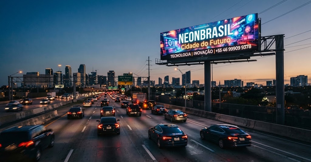Painel LED NeonBrasil